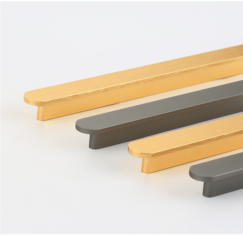 Paidu Manufacturer Nordic Furniture Cabinet Door Hardware Handles Modern Minimalist Wardrobe Cabinet Door Extended Handles