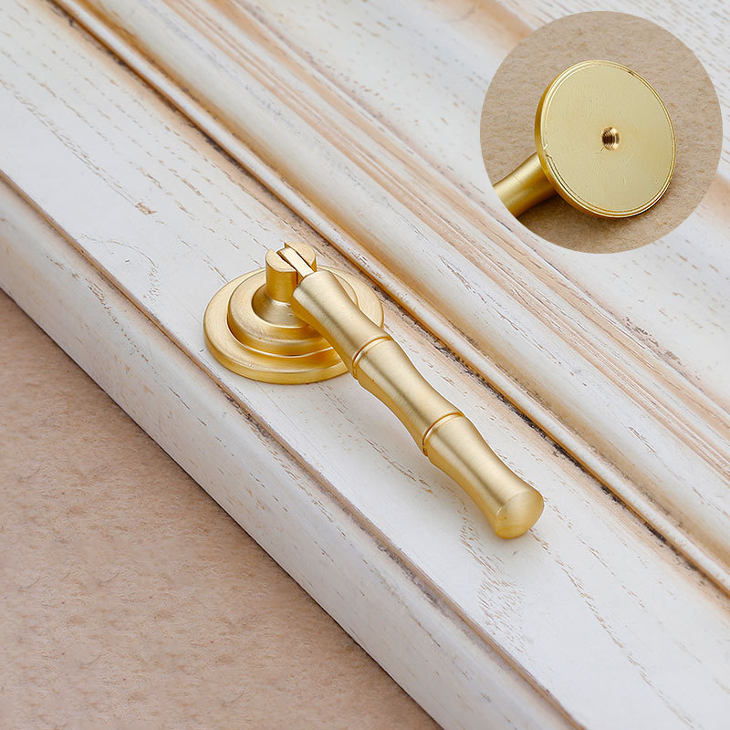 Paidu Manufacturer Chinese-style Shoe Cabinet Pulls Antique Copper Brushed Drawer Handles Factory Direct Sales