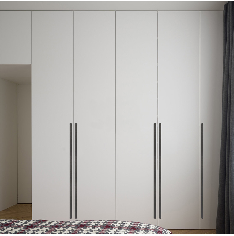 Paidu Manufacturer Nordic Furniture Cabinet Door Hardware Handles Modern Minimalist Wardrobe Cabinet Door Extended Handles