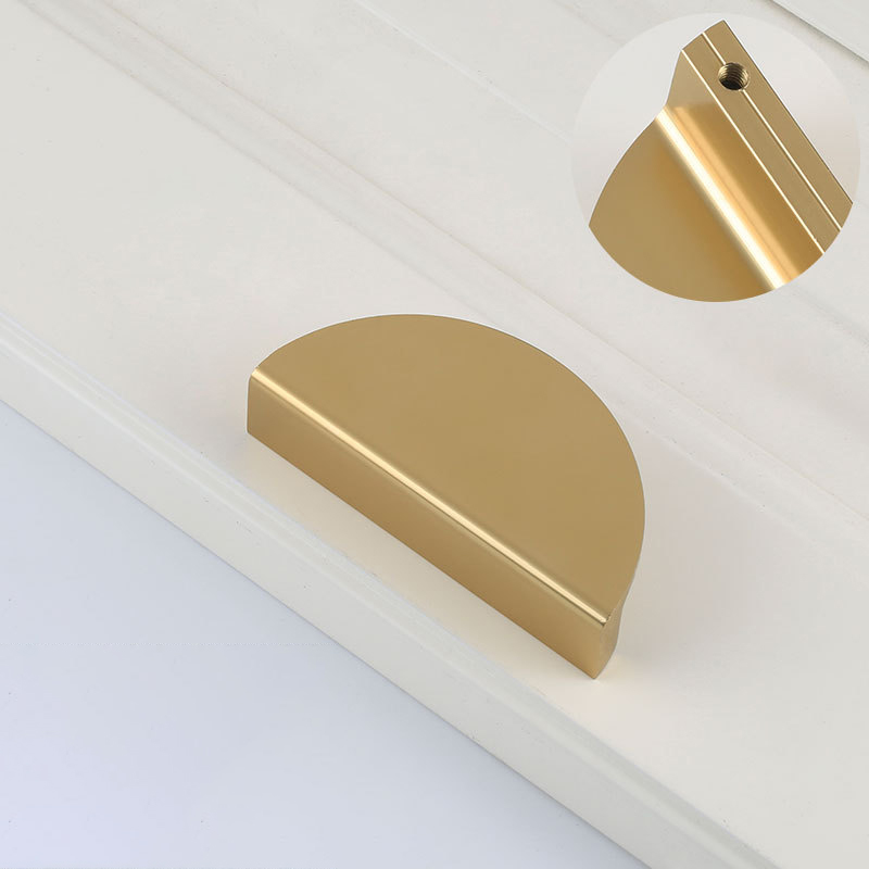 Paidu Manufacturer Modern Minimalist Round Cabinet Wardrobe Profile Handles Square European-style Furniture Hardware Door Handles