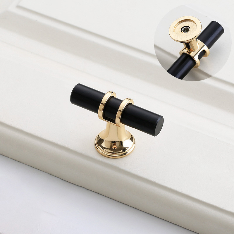 Paidu Manufacturer Minimalist Cabinet Wardrobe Door Handles Nordic Black Bathroom Cabinet Drawer Shoe Cabinet Handles