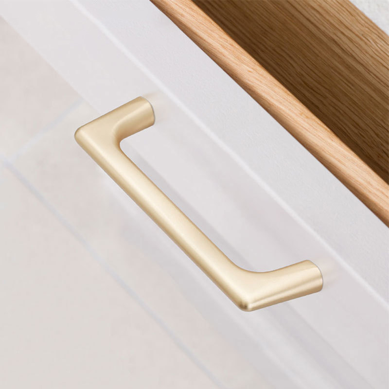 Paidu Manufacturer Modern Minimalist Wardrobe Handles American-style Furniture Cabinet Door Handles Pearl Black Cabinet Drawer Handles.