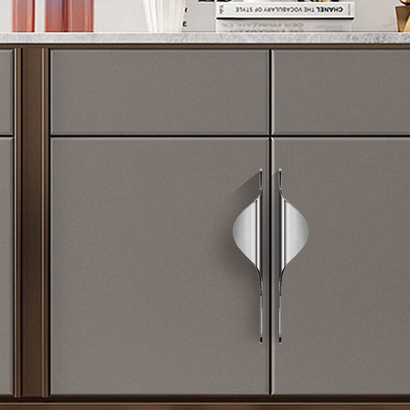 High-end Butterfly Drawer Handle Universal Modern Minimalist Nordic Gold Wardrobe Door Cabinet Drawer Handle